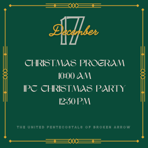 announcement-Christmas-program-and-party